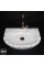 Kristal Beyaz Fırfırlı Lavabo Kristal Beyaz Fırfırlı Lavabo
