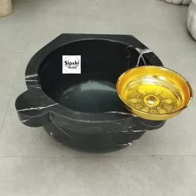 Toros Siyah Mermer Kurna