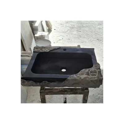 Bazalt Dizayn Patlatma Dikdörtgen Lavabo Bazalt Dizayn Patlatma Dikdörtgen Lavabo