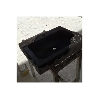 Bazalt Dizayn Patlatma Dikdörtgen Lavabo Bazalt Dizayn Patlatma Dikdörtgen Lavabo