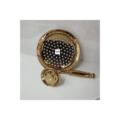 Royal Serisi Modern Duş Seti - Gold