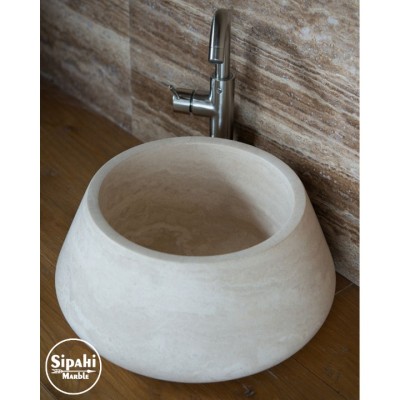 Light Traverten Kuyu Model Derin Lavabo Light Traverten Kuyu Model Derin Lavabo