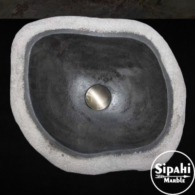 Bazalt Dışı Mucartalı Şekilsiz Mini Lavabo Bazalt Dışı Mucartalı Şekilsiz Mini Lavabo