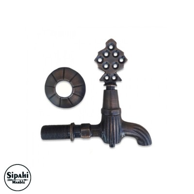 Siyah Eskitme Osmanlı Musluğu Siyah Eskitme Osmanlı Musluğu