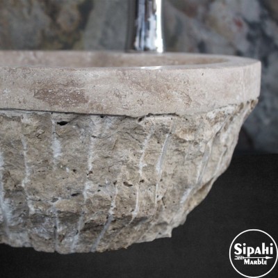 Noche Traverten Dışı Patlatma Model Lavabo Noche Traverten Dışı Patlatma Model Lavabo