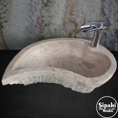 Noche Traverten Dışı Patlatma Model Lavabo Noche Traverten Dışı Patlatma Model Lavabo