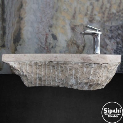 Noche Traverten Dışı Patlatma Model Lavabo Noche Traverten Dışı Patlatma Model Lavabo