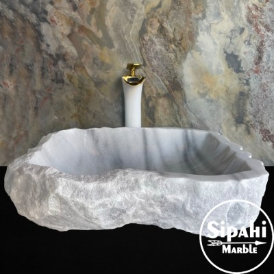Marmara Pijamalı Doğal Patlatma Lavabo Marmara Pijamalı Doğal Patlatma Lavabo