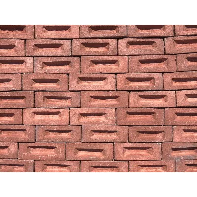 Oluklu Tuğla Ateş Kırmızısı Oluklu Tuğla Ateş Kırmızısı