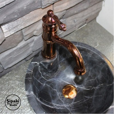 Rose Gold Kısa Lavabo Bataryası Rose Gold Kısa Lavabo Bataryası