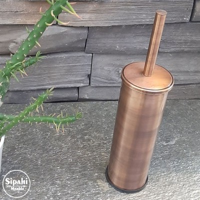 Rose Gold Paslanmaz Klozet Fırçalık Rose Gold Paslanmaz Klozet Fırçalık