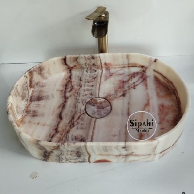 Krater Onyx Oval Lavabo