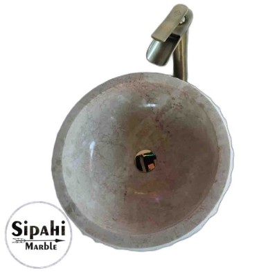 Rozalya Bej Yatay Patlatma Çanak Lavabo Rozalya Bej Yatay Patlatma Çanak Lavabo