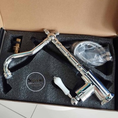 Krom Seramik Detay Lavabo Bataryası Krom Seramik Detay Lavabo Bataryası
