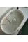 White Marble Ellipse Design Mini Washbasin White Marble Ellipse Design Mini Washbasin