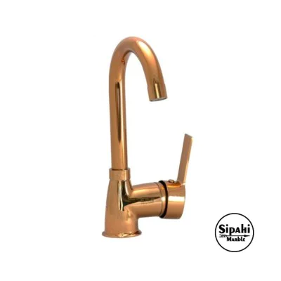 Rose Gold Kısa Boru Eviye Bataryası Rose Gold Kısa Boru Eviye Bataryası