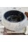 Siyah Mermer Düz Kenar Dışı Dizayn Bombeli Mini Lavabo Siyah Mermer Düz Kenar Dışı Dizayn Bombeli Mini Lavabo