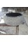Siyah Mermer Dışı Dizayn Bombeli Mini Lavabo - Gizli Giderli Siyah Mermer Dışı Dizayn Bombeli Mini Lavabo - Gizli Giderli