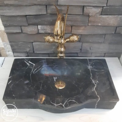 Toros Siyah Mermer Saray Lavabo Toros Siyah Mermer Saray Lavabo