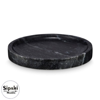 Toros Siyah Mermer Sunumluk Tepsi Toros Siyah Mermer Sunumluk Tepsi