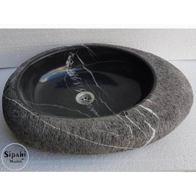 Toros Siyah Mucartalı Yumurta Lavabo Toros Siyah Mucartalı Yumurta Lavabo
