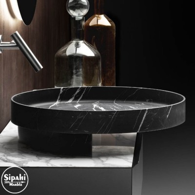 Toros Siyah Tepsi Model Gizli Giderli Lavabo Toros Siyah Tepsi Model Gizli Giderli Lavabo