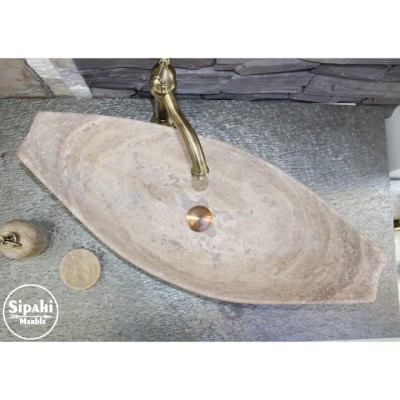 Traverten Hamak Model Lavabo Traverten Hamak Model Lavabo