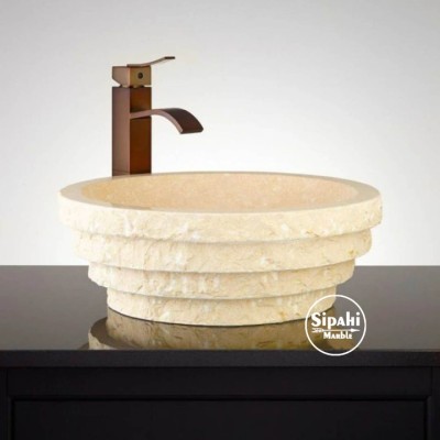 Traverten Kat Kat Patlatma Lavabo Traverten Kat Kat Patlatma Lavabo