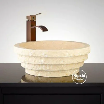 Traverten Kat Kat Patlatma Lavabo Traverten Kat Kat Patlatma Lavabo