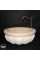 Traverten Kavun Dilimli Mucartalı Lavabo Traverten Kavun Dilimli Mucartalı Lavabo