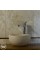 Traverten Yuvarlak Mini Lavabo Traverten Yuvarlak Mini Lavabo