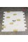 White Marble - Gold Mix Split Face Mosaic White Marble - Gold Mix Split Face Mosaic