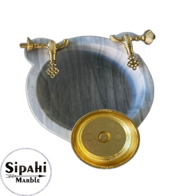 Marmara Pijamalı Hamam Konsept Set Altın Marmara Pijamalı Hamam Konsept Set Altın