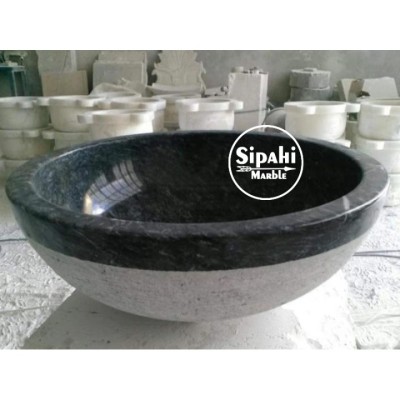 Akşehir Siyah Dışı Taramalı Çanak Lavabo Akşehir Siyah Dışı Taramalı Çanak Lavabo