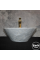 Gri Mermer V Model Lavabo Gri Mermer V Model Lavabo