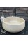 Bej Mermer Oval Silindir Lavabo Bej Mermer Oval Silindir Lavabo