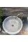 Gri Mermer Dışı İnce Patlatma Silindir Lavabo Gri Mermer Dışı İnce Patlatma Silindir Lavabo