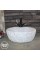 Beyaz Mermer Dışı Dikey Patlatma Lavabo Beyaz Mermer Dışı Dikey Patlatma Lavabo