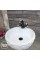Beyaz Mermer Dışı Dikey Patlatma Lavabo Beyaz Mermer Dışı Dikey Patlatma Lavabo