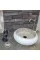 Gümüş Traverten Özel Dizayn Bombeli Lavabo Gümüş Traverten Özel Dizayn Bombeli Lavabo