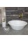 Beyaz Mermer V Model Lavabo Beyaz Mermer V Model Lavabo