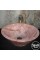 Kırmızı Traverten V Model Lavabo Kırmızı Traverten V Model Lavabo