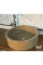 Noche Travertine Cylinder Sink Noche Travertine Cylinder Sink