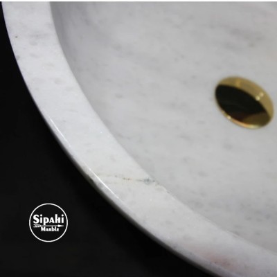 Muğla Kristal Beyaz Eğimli Lavabo Muğla Kristal Beyaz Eğimli Lavabo