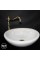Muğla Kristal Beyaz Eğimli Lavabo Muğla Kristal Beyaz Eğimli Lavabo