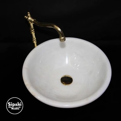 Muğla Kristal Beyaz Tasarım Lavabo Muğla Kristal Beyaz Tasarım Lavabo