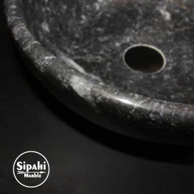 Bursa Siyah Yuvarlak Dizayn Lavabo Bursa Siyah Yuvarlak Dizayn Lavabo