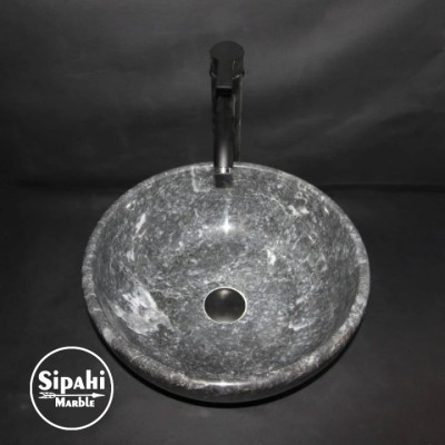 Bursa Siyah Yuvarlak Dizayn Lavabo Bursa Siyah Yuvarlak Dizayn Lavabo