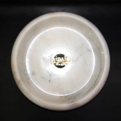 Afyon Kristal Sarı Bombeli Lavabo Afyon Kristal Sarı Bombeli Lavabo