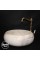 Afyon Kristal Sarı Bombeli Lavabo Afyon Kristal Sarı Bombeli Lavabo